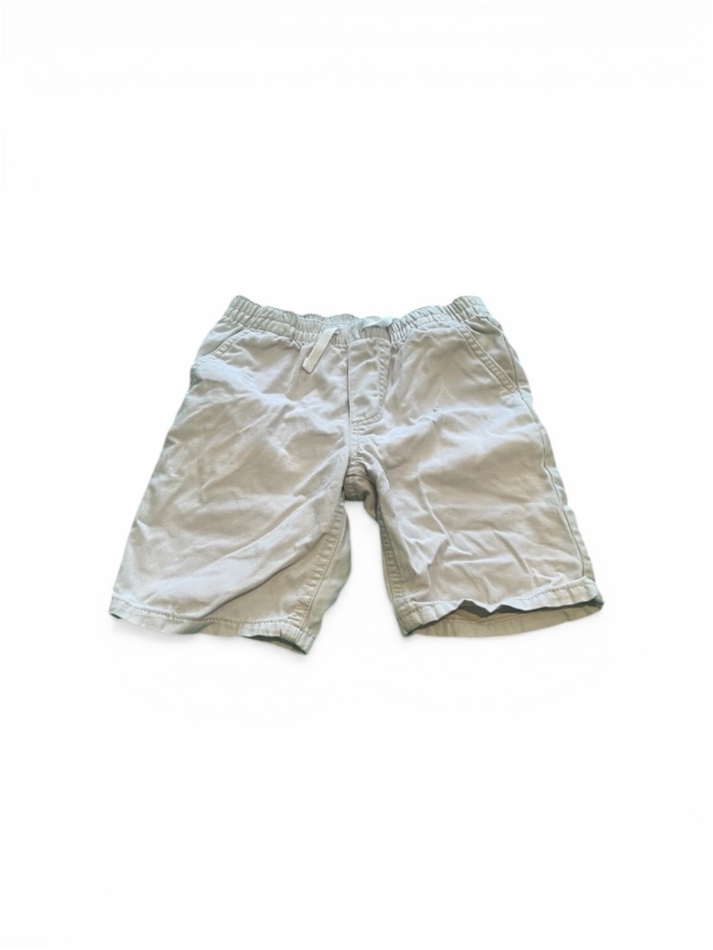 Kids Headquarterʻs Casual Boys Light Tan Elastic Waist Shorts